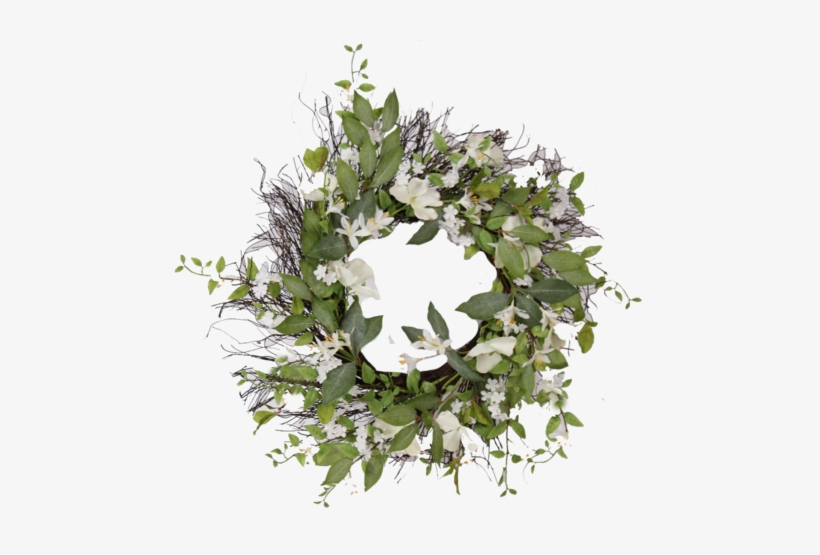 Dogwood Wreath - Flower, transparent png #1373836
