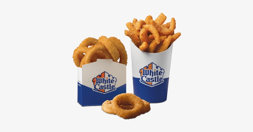 White Castle Sack Of Onion Rings, transparent png #1373989