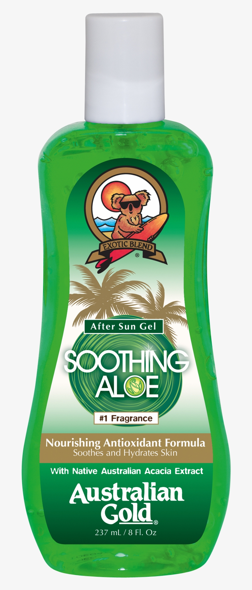 Ag Soothing Aloe Aftersun Cooling - Australian Gold Soothing Aloe After Sun Gel 237 Ml, transparent png #1374122