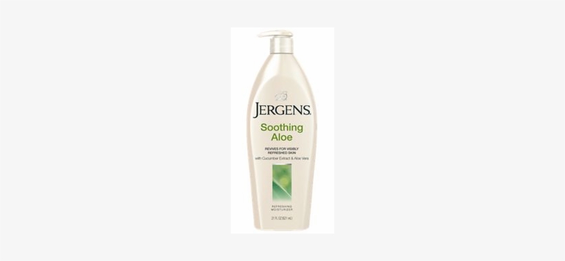 Oil-infused Moisturizer With Refreshing Coconut Oil - Jergens Soothing Aloe Refreshing Moisturizer, transparent png #1374141