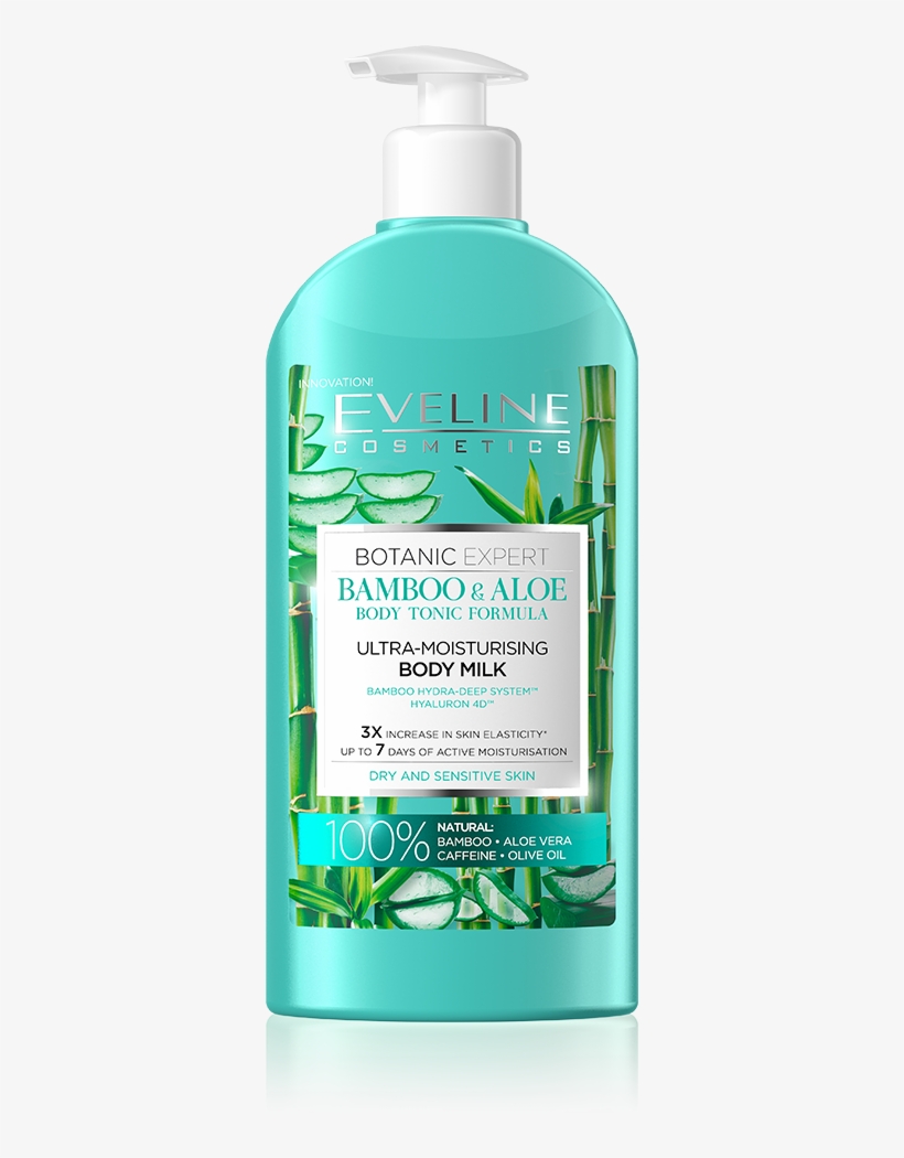 Ultra-moisturising Body Milk - Eveline Bamboo, transparent png #1374313