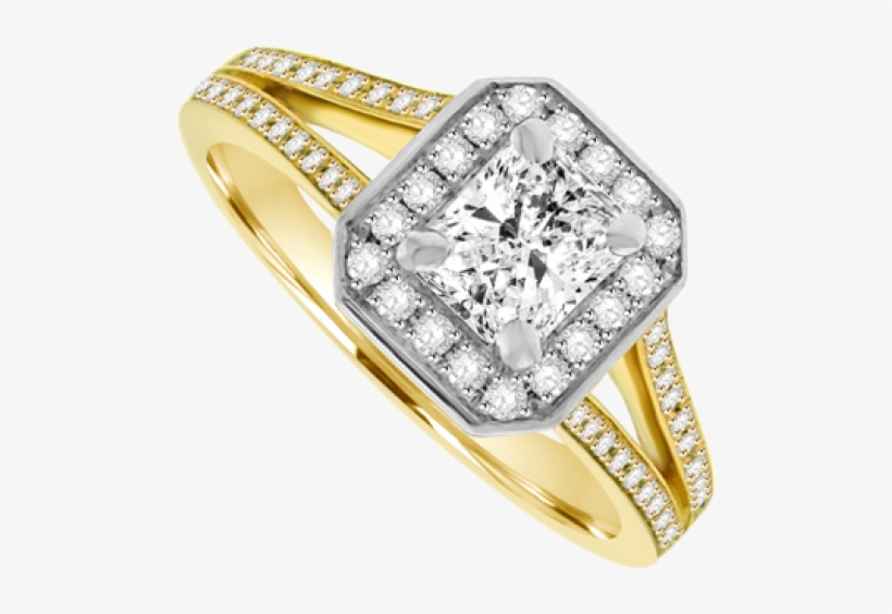 0.5 Fine Emerald Shape Radiant Cut Diamond Veneer-diamond, transparent png #1374334