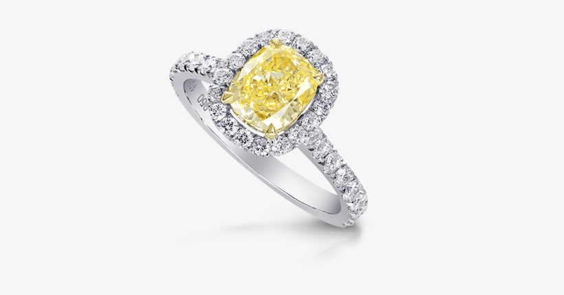 Contemporary Diamond Halo Ring - Png Images Gemstone Jewelry, transparent png #1374494