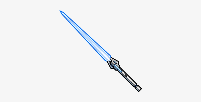 Gear-blue Beam Sword Render - Cold Weapon, transparent png #1374618