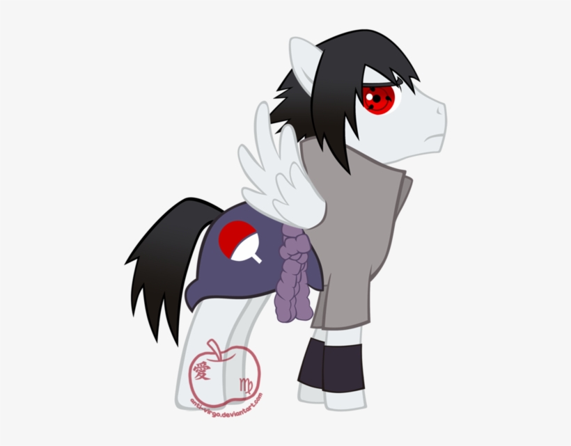 Pony Sasuke Uchiha Itachi Uchiha Sakura Haruno Kakashi - Sasuke My Little Pony, transparent png #1374995