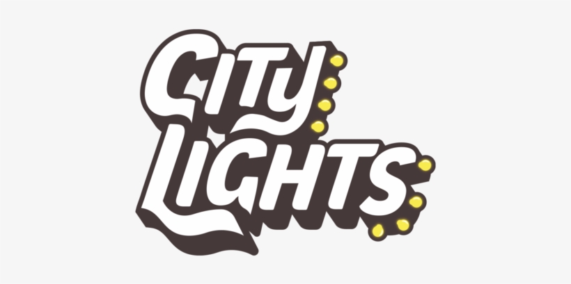 City Lights Posters - City Lights Logo Transparent, transparent png #1375026