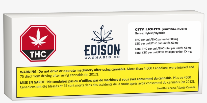 City Lights Pre-roll - Ontario Cannabis Retail Corporation, transparent png #1375414