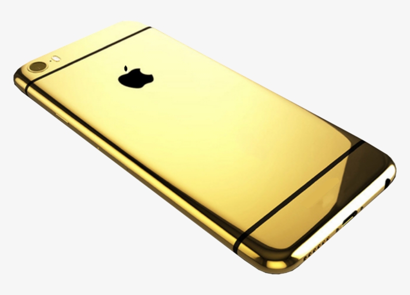 Iphone 6 24k Gold Plated - Goldgenie Iphone 6s Elite, transparent png #1375525