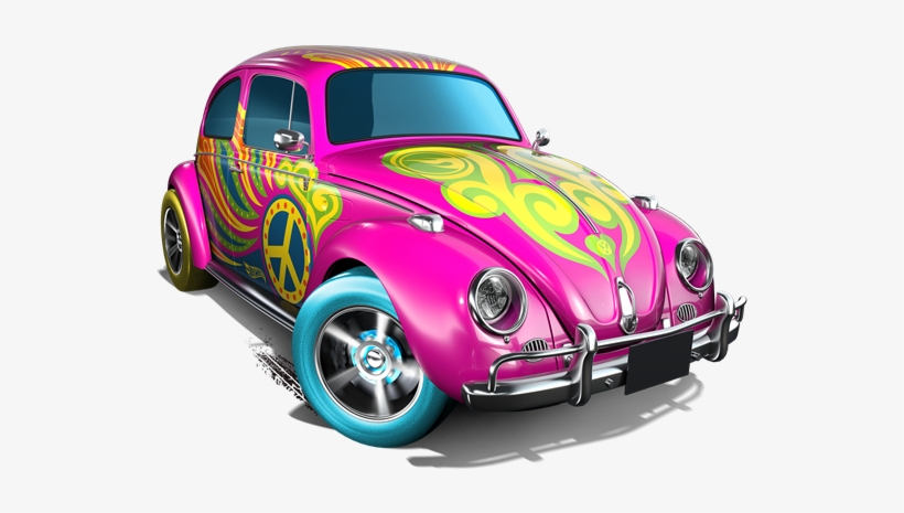 Cfh43 Volkswagen Beetle Tcm970-188333 W671 - Hot Wheels Volkswagen Png, transparent png #1375910