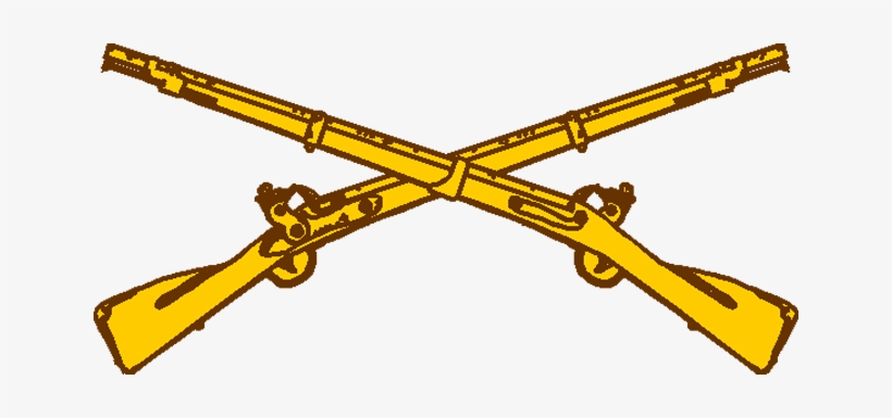 Infantry Crossed Rifles, transparent png #1376046