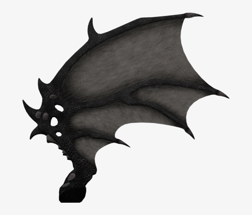 Devil Wings - Dragon Wings Side View - Free Transparent PNG Download