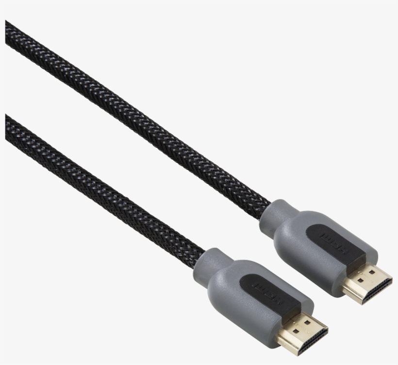 High Speed Hdmi™ Cable, Plug - Klinke 3 5, transparent png #1376439