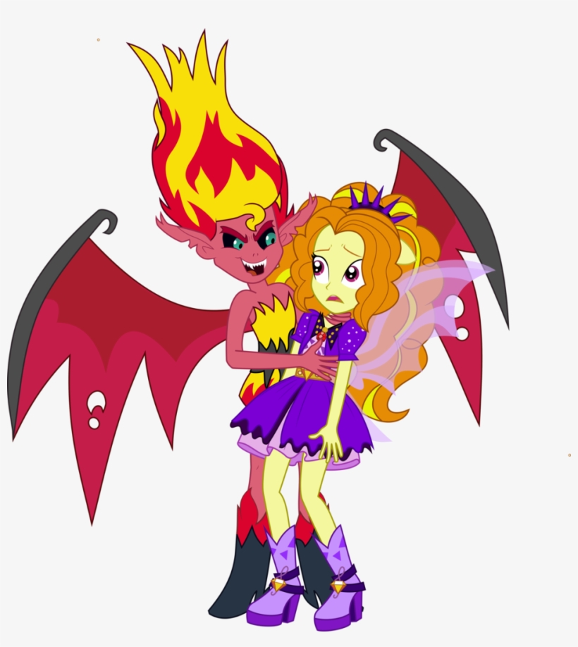 Adagio Dazzle, Artist - Mlp Sunset Shimmer Demon, transparent png #1376483