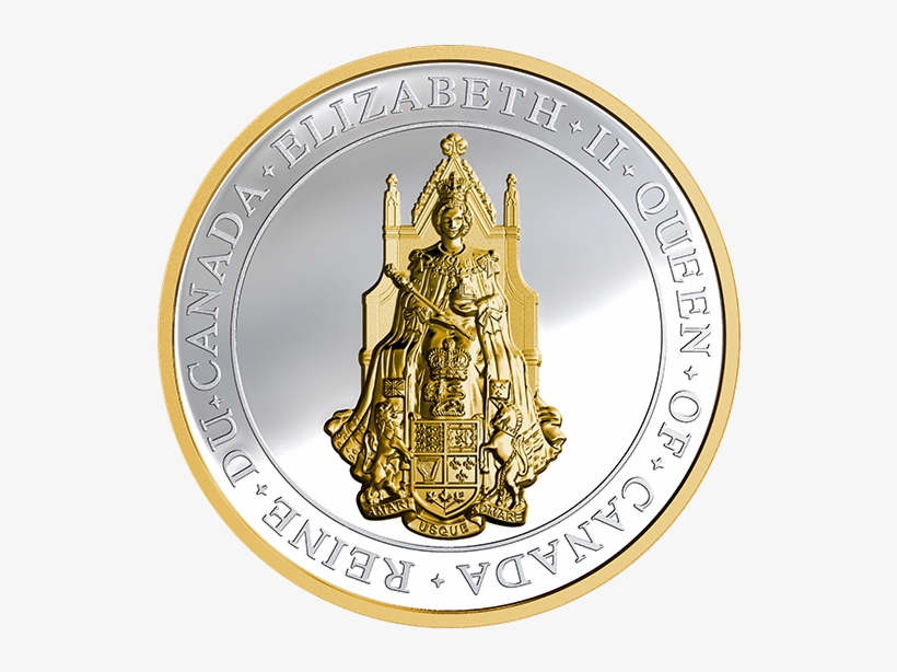 Pure Silver Gold-plated Coin - 2017 Fine Silver 25 Dollar Coin - The Great Seal Of, transparent png #1376555