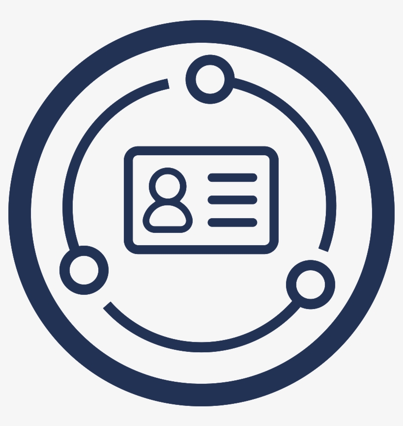 Contact Manager Full Icon - Circle, transparent png #1377301