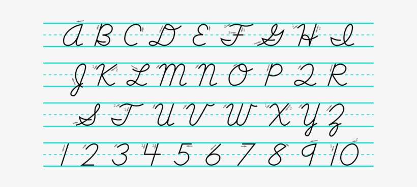 Uppercase Cursive Letters Free Transparent Png Download Pngkey