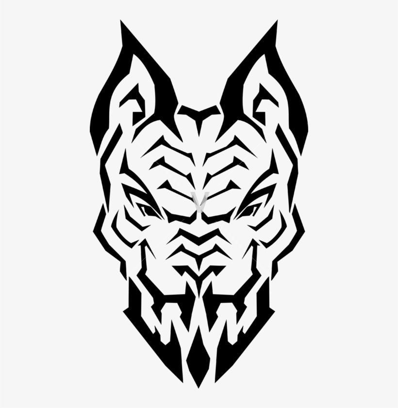 Best Hell Dog Tattoo Sample - Dessin De Chien Dangereux - Free Transparent  PNG Download - PNGkey