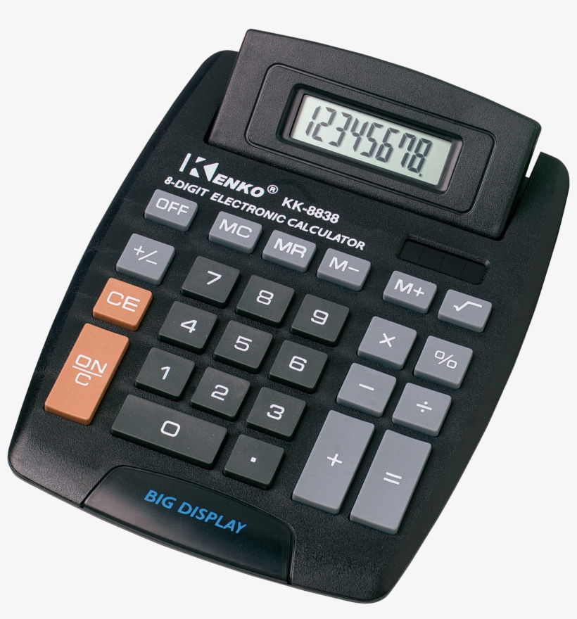 Did You Know - New Jumbo Desktop Calculator 8 Digit Large Button School, transparent png #1377927