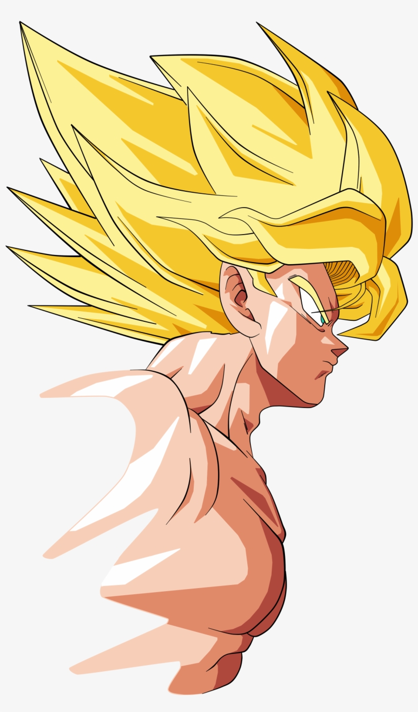 Goku Ssj By Bardocksonic-d5vstf7 2,028×3,000 Pixeles - Goku Super Sayajin Perfil, transparent png #1377970