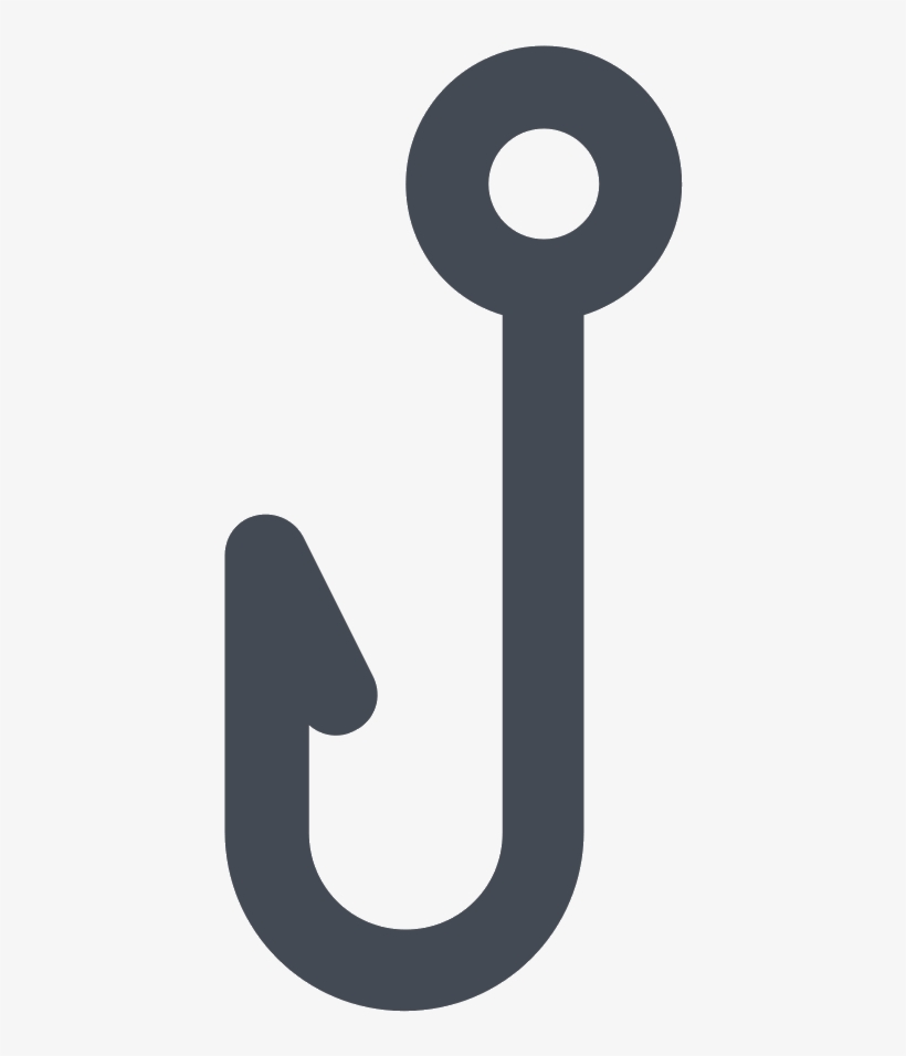Fish Hook Png - Fish Hook, transparent png #1377973