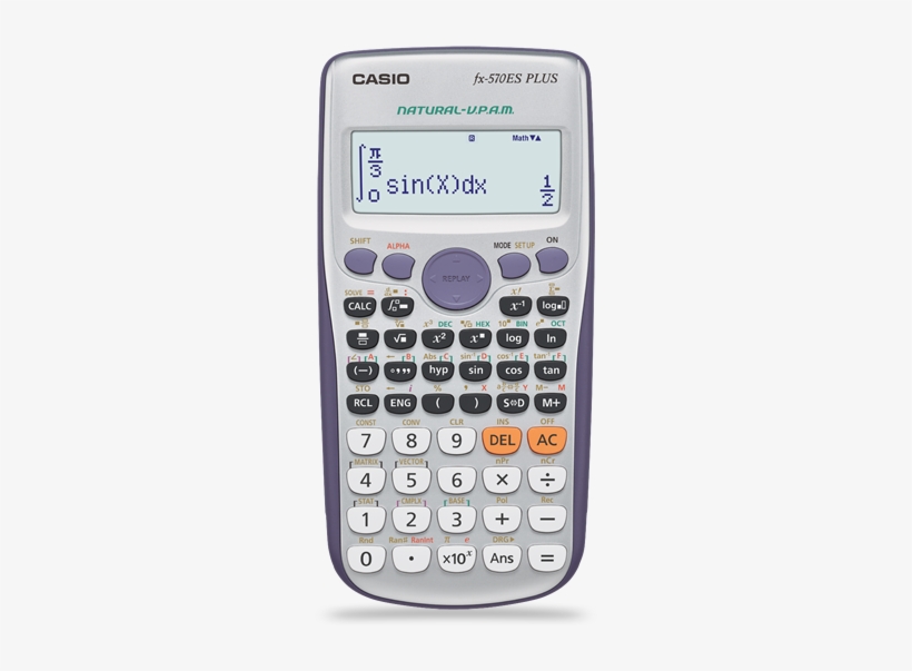 Casio Fx 570es Plus Calculator - Scientific Calculator ...