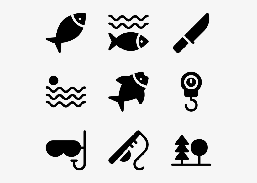 Fishing 40 Icons - Coxinha, transparent png #1378095