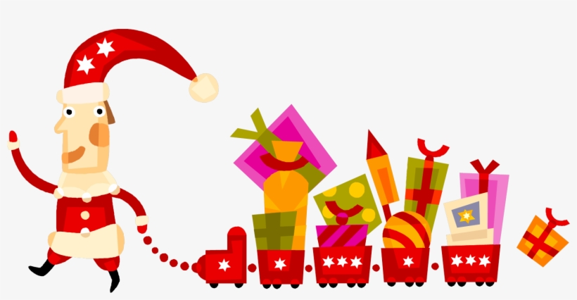 Xmas - Santa Shoebox, transparent png #1378184