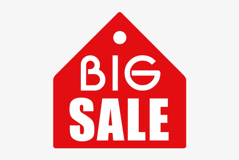 Big Sale Icon - Logo Black Friday Png, transparent png #1378250