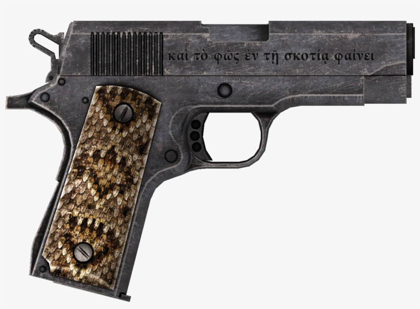 A Light Shining In Darkness - Fallout New Vegas Honest Hearts Gun, transparent png #1378281