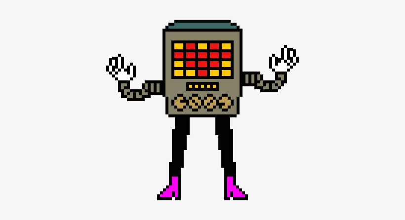 Calculator With Leg - Undertale Mettaton Png, transparent png #1378512