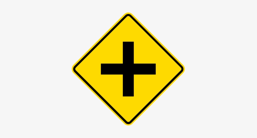 Intersection Icon - Intersection Sign, transparent png #1378644