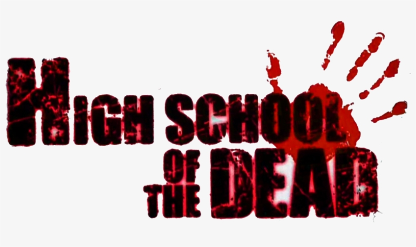 High School Of The Dead Png Svg Black And White Download - Logo High School Of The Dead, transparent png #1378709