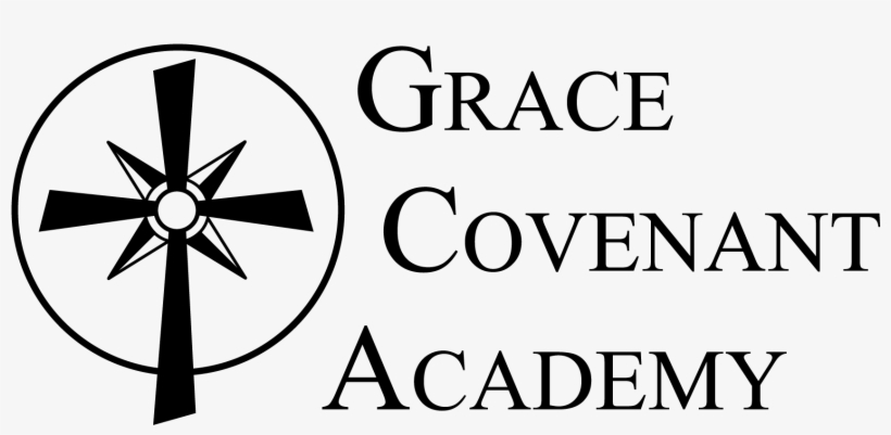 Full Logo Black - Grace Covenant Academy Frisco, transparent png #1378736