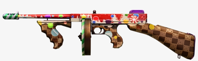 Thompson Xmas - Firearm, transparent png #1378986