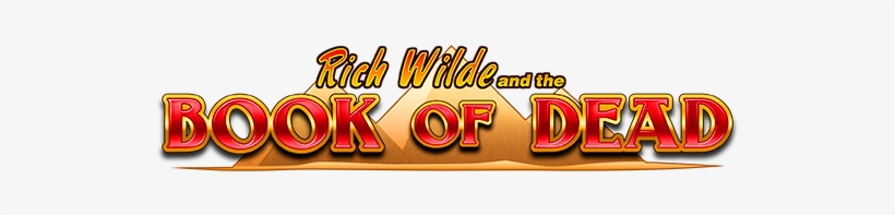 Game Logo Book Of Dead - Book Of Dead Slot Logo, transparent png #1379357