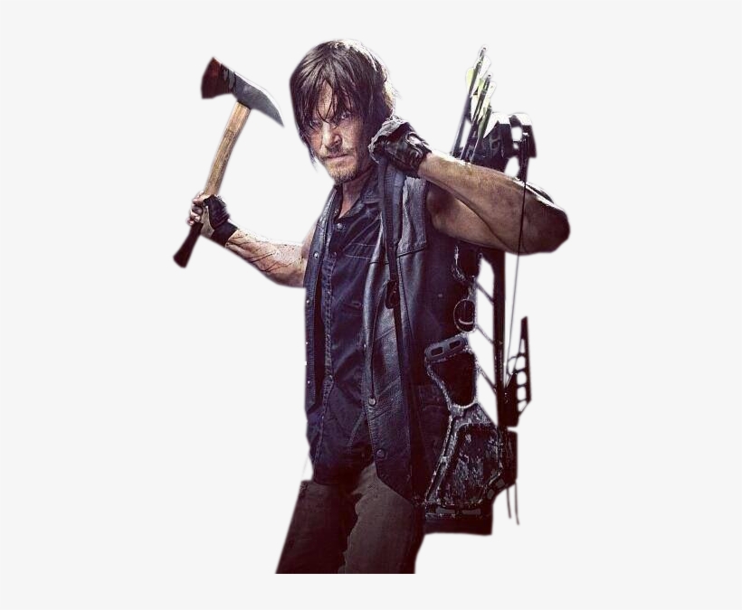 Twd Png Transparent Image - Daryl The Walking Dead Png, transparent png #1379882