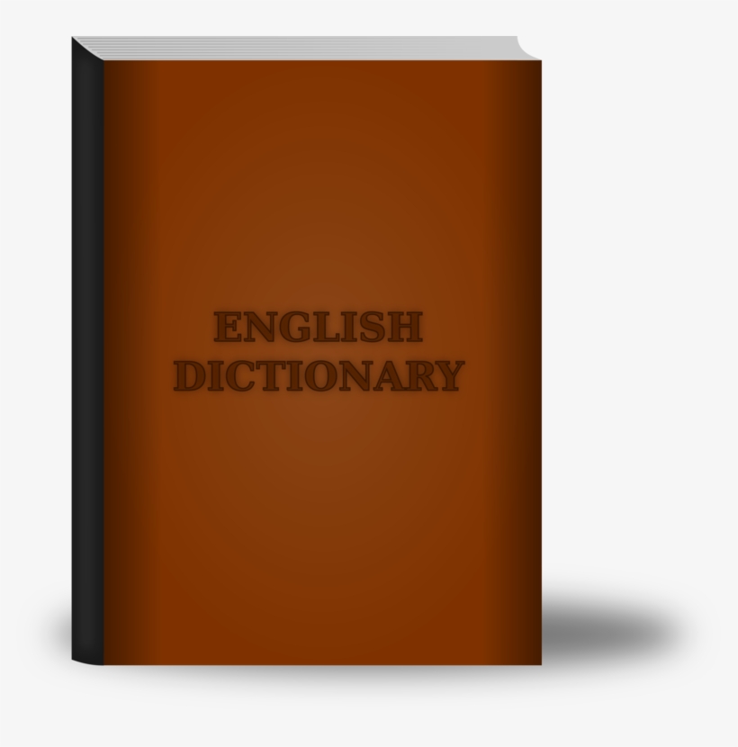 Book Illustration Dictionary Inkscape - Dictionary Book Png, transparent png #1379925