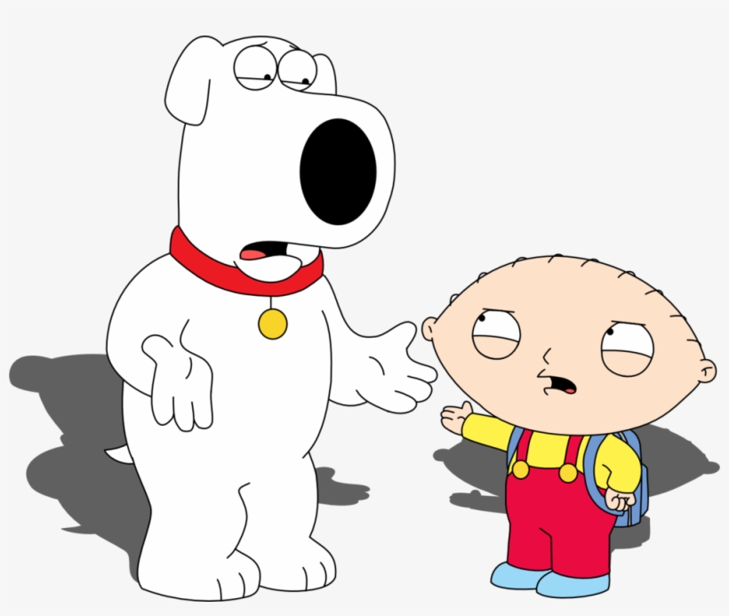 Brian Griffin And Stewie Griffin By Mighty355 - Stewie And Brian Talking, transparent png #1380030