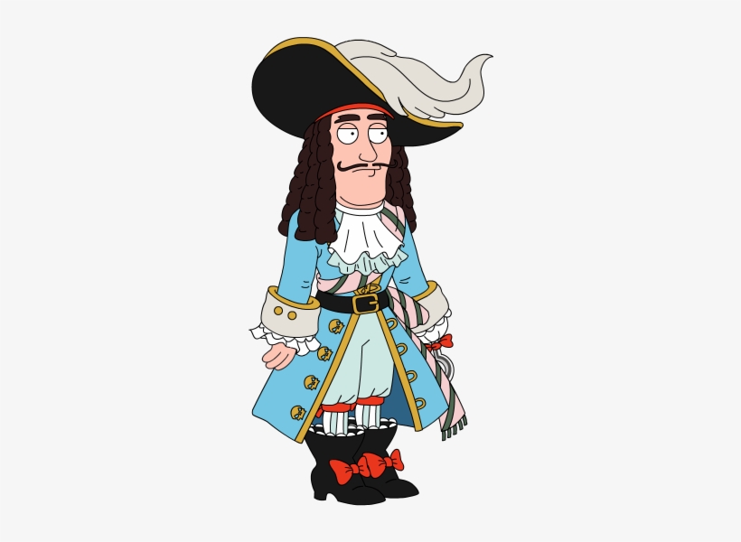 Captain Hook Animation - Family Guy Captain Hook, transparent png #1380105