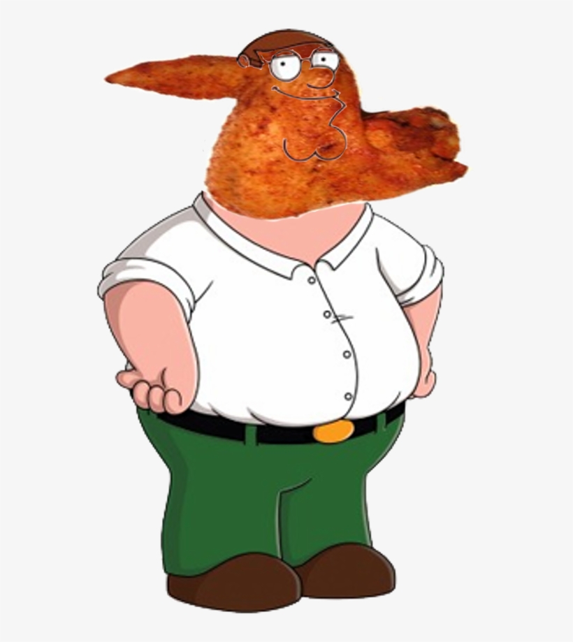 Chicken Wing Head Peter Griffin By Darthraner83 - Peter Griffin Family Guy, transparent png #1380189