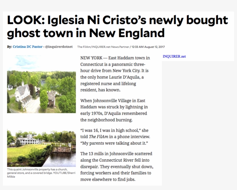 Iglesia Ni Cristo Buying Ghost Towns In The Usa - United States Of America, transparent png #1380675
