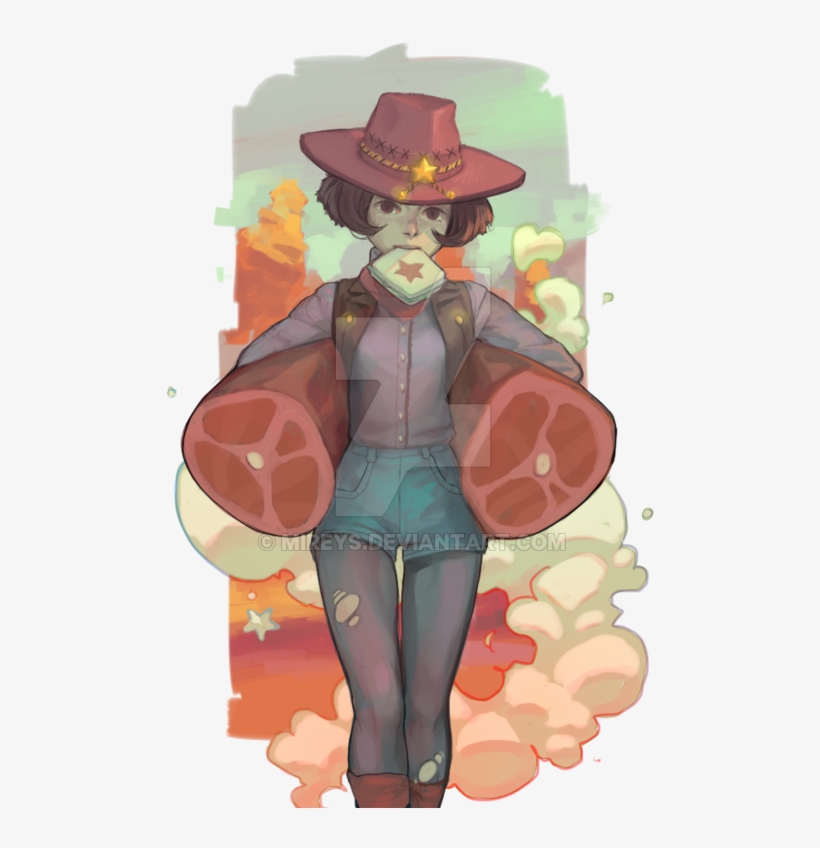 Cowgirl After Hunting By Mireys On Deviantart Png Free - Auction, transparent png #1380856