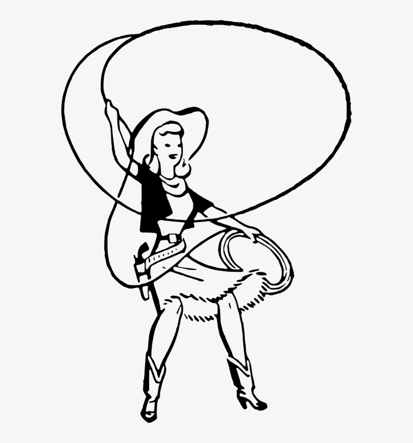 Cowgirl Clipart, transparent png #1381014