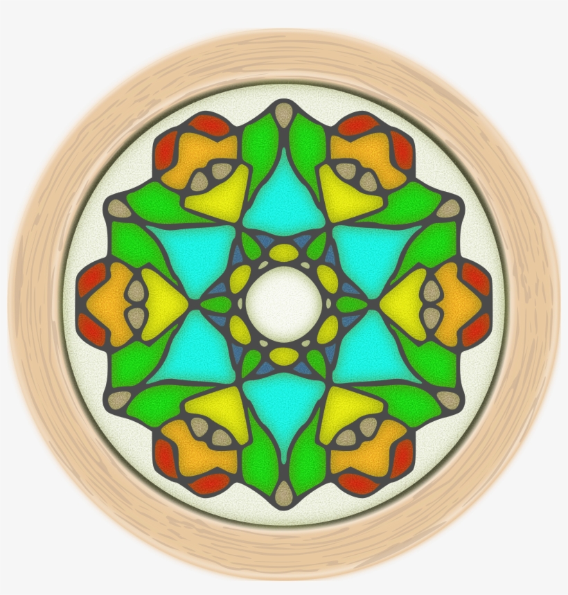 This Free Icons Png Design Of Stained Glass Window, transparent png #1381023