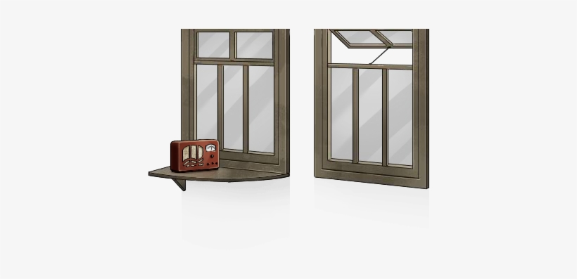Radio Window - Portable Network Graphics, transparent png #1381638