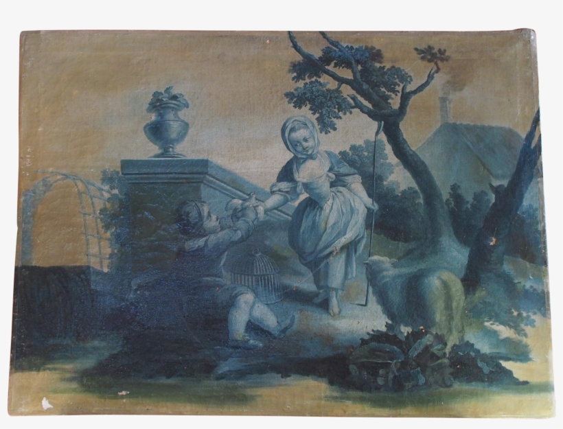 French Drawing 18th Century - Painting, transparent png #1381639