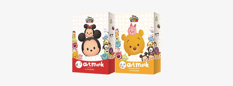 Lovemore Tsum Tsum Art Mask 3s [2 Types To Choose] - Tsum Tsum Artmask, transparent png #1381807