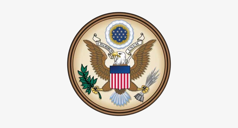 Eagle Clipart Presidential - Aigle Symbole Des Etats Unis, transparent png #1381907