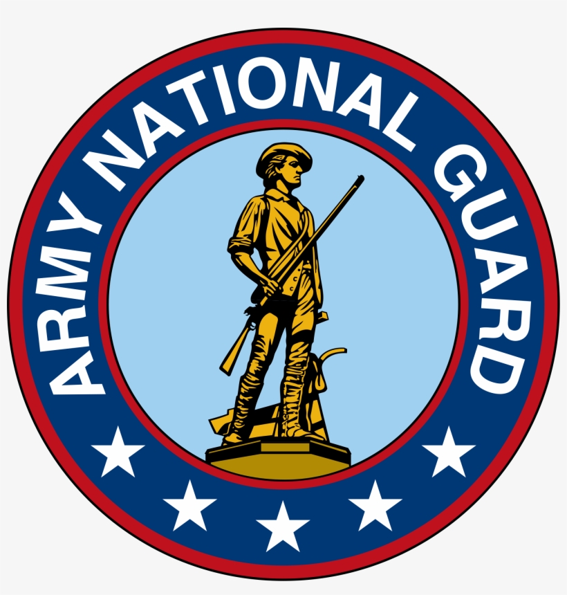 Seal Of The United States Army National Guard - National Guard Emblem, transparent png #1382187