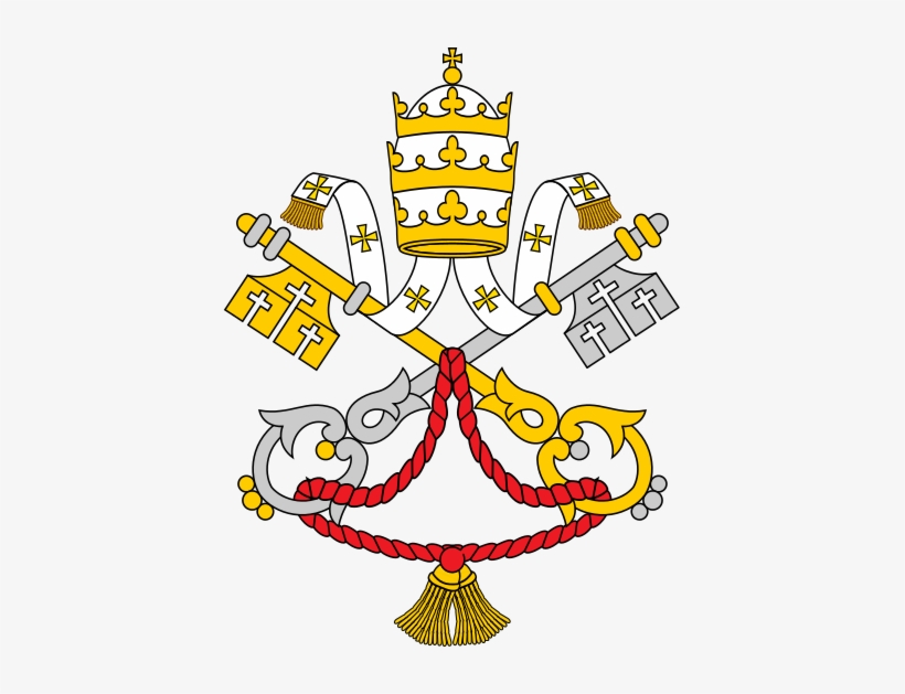 Png Transparent In Profile Who Owns Your Soul Welcome - Coats Of Arms Of The Holy See, transparent png #1382223